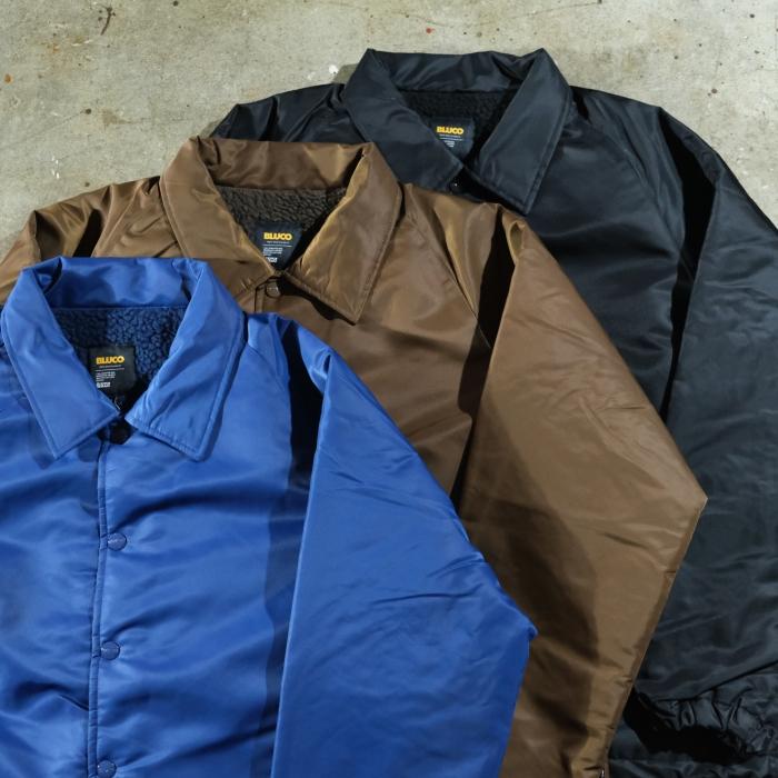 BLUCO ブルコ【157-31-020】【BOA COACH JACKET】ボアコーチジャケット