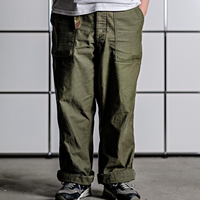 WORKERS ワーカーズ【Baker Pants, Trace MIL-838-D】≪10296 Reversed Sateen≫ベイカーパンツ ミリタリー COTTON 日本製の画像