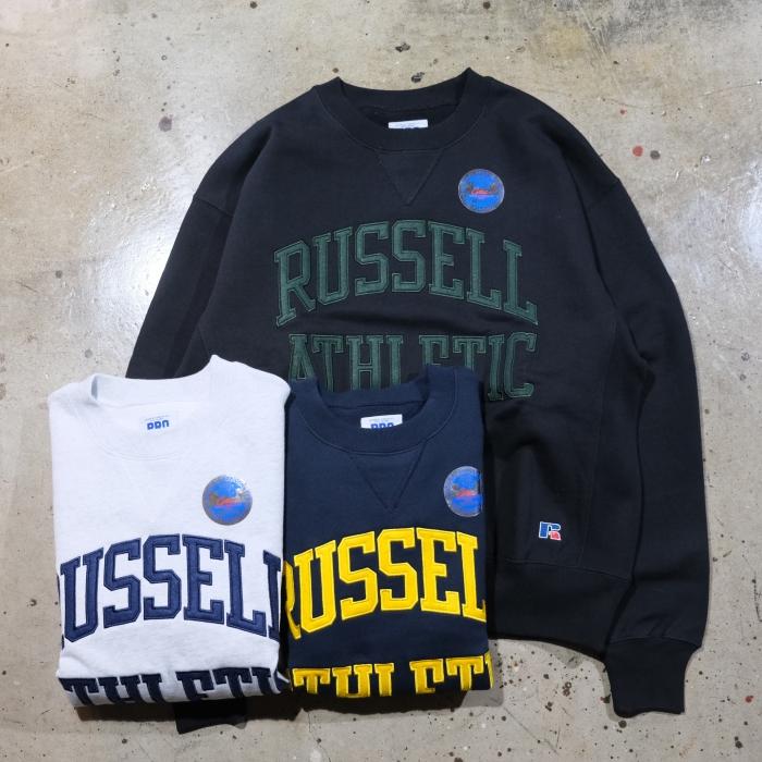 新品 RUSSEL ATHLETICSバックプリントスウェット JOURNAL STANDARD relume｜RUSSELL ATHLETIC / ラッセル