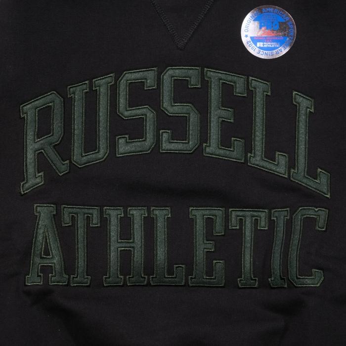 RUSSELL ATHLETIC ラッセルアスレチック【Pro Cotton TM Loop Back Terry Sweat Logo CN】プロコットンループバックスェット ロゴ カレッジス クルーネック_9