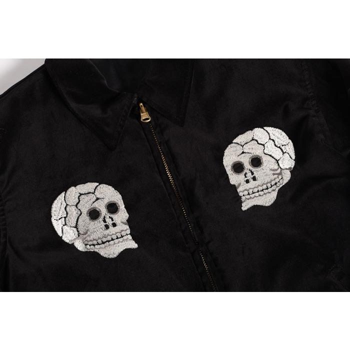 新品未使用！ウエストライドフォーエバースカル スーベニアジャケットリ40サイズ WESTRIDE ウエストライド【FOREVER SKULL SOUVENIR JACKET】スーベニア