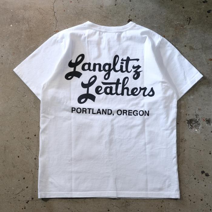 Sコバー 様 Langlitz Leathers Tシャツ Langlitz Leathers ラングリッツ レザーズ【S/S Tee】≪TYPE A-Big