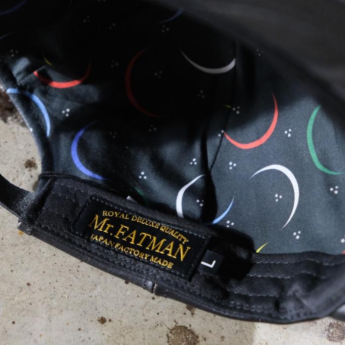Mr.FATMAN ミスターファットマン【LEATHER CAP】レザーキャップ 茶芯