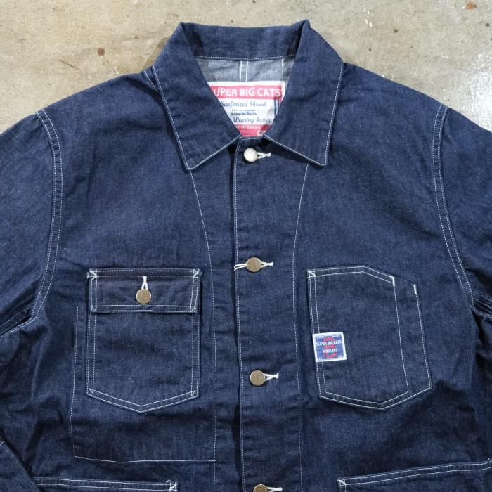 WORKERS ワーカーズ【SUPER BIG CAT Railroad Jacket】≪Indigo Denim