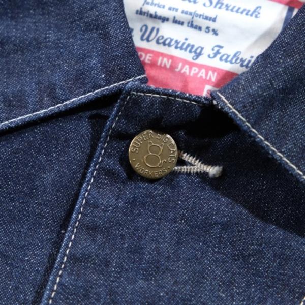 WORKERS ワーカーズ【SUPER BIG CAT Railroad Jacket】≪Indigo Denim