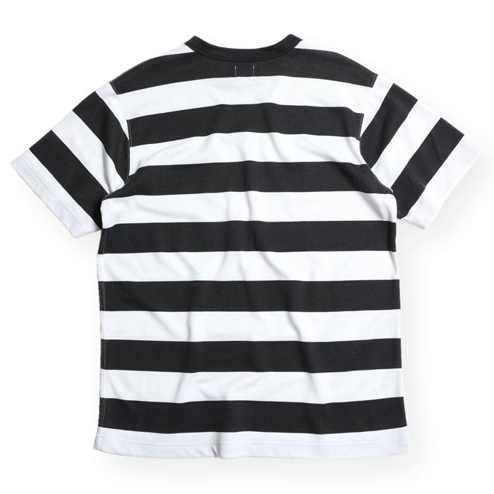 WESTRIDE ウエストライド【POWER DRY BORDER SHORT TEE】 パワードライ