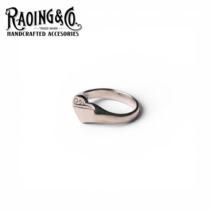 RAOING Classic Heart Ring 13.5号 シルバー925 RAOING ローイング【Classic Heart Ring】クラシックハートリング 指輪