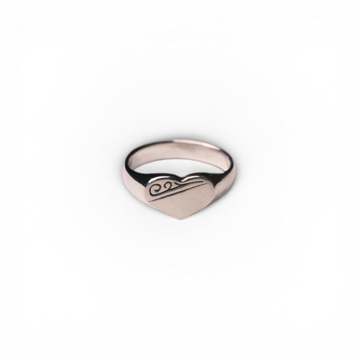 RAOING Classic Heart Ring 13.5号 シルバー925 RAOING ローイング【Classic Heart Ring】クラシックハートリング 指輪