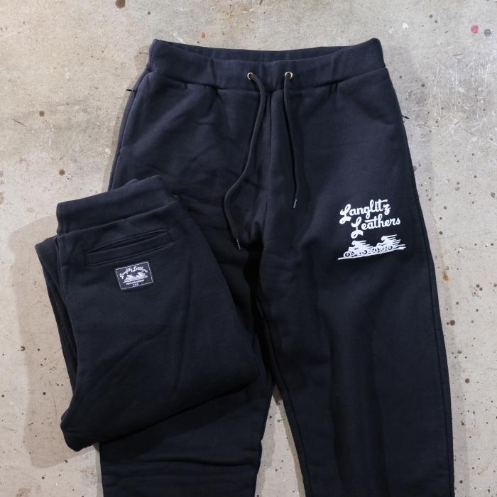 Langlitz Leathers ラングリッツレザーズ【Sweat Pants】≪TypeA≫スウェットパンツ 裏起毛度詰め オリジナルヘヴィーウェイトボディ