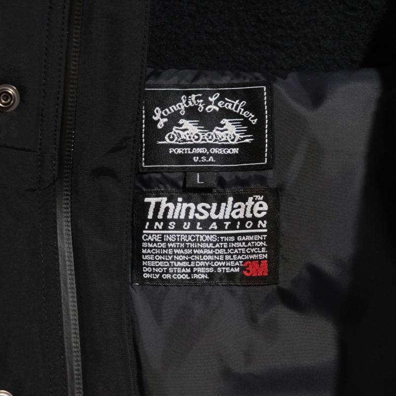 Langlitz Leathers ラングリッツレザーズ【Light-Shell Thinsulate Jacket】LLJ-006 シェルジャケット ライディングアウター シンサレート 透湿防水素材 日本製の画像