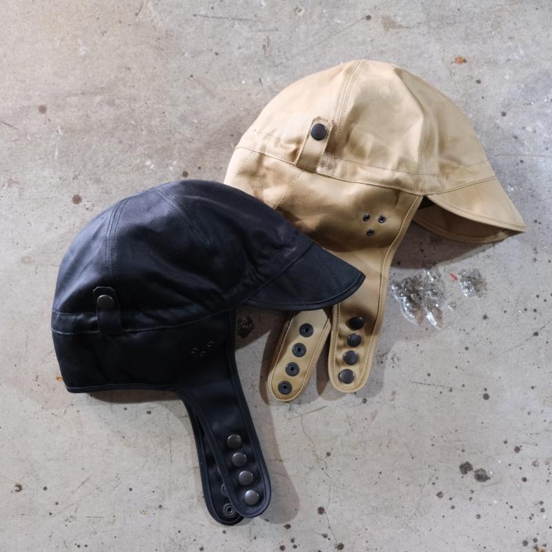 フライトキャップ　軍用　1977年製 BLACK SIGN ブラックサイン【BSSC-26903】【Military Chino Aviator