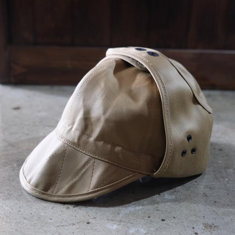 フライトキャップ　軍用　1977年製 BLACK SIGN ブラックサイン【BSSC-26903】【Military Chino Aviator
