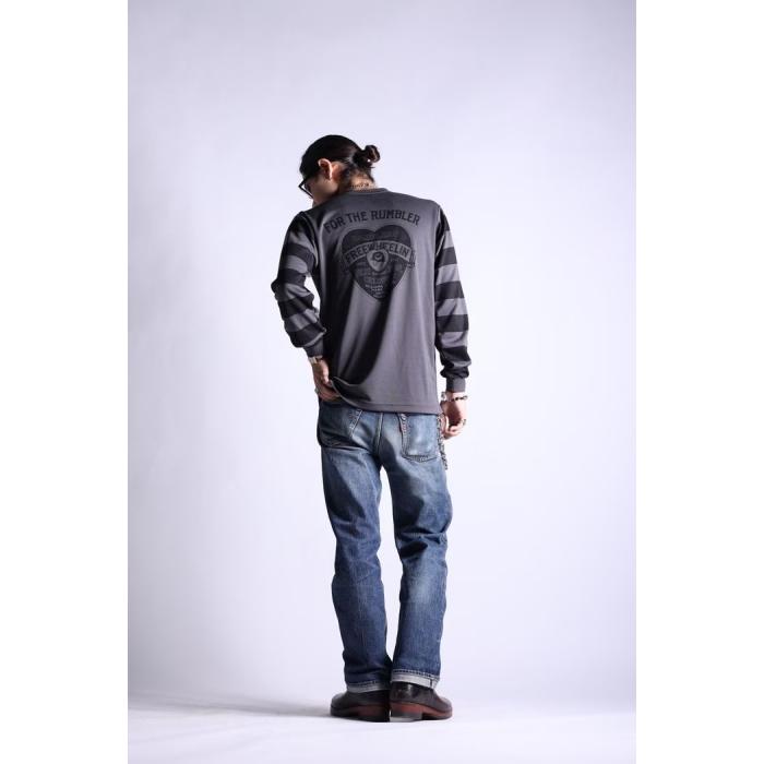 WESTRIDE ウエストライド【POWER DRY BORDER SLEEVE LONG TEE】パワー