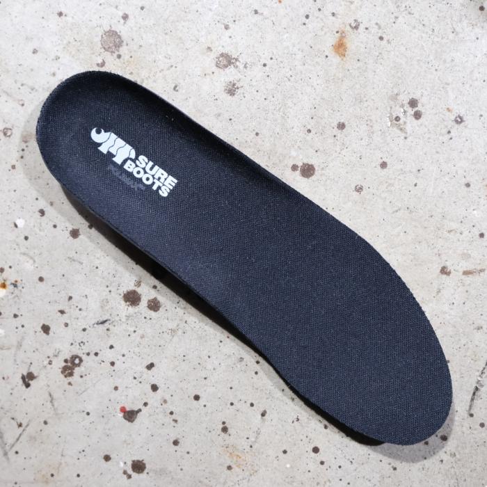 SURE BOOTS シュアブーツ【WILSON】≪DEEP BLACK/HORSE BUTT ≫ ウィルソン サイドゴアブーツ フラットソール ホースバット 馬革 限定生産の画像