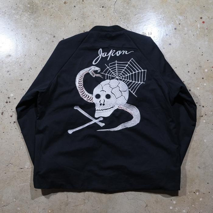 Levi's リーバイス　リバーシブル　スカジャン　スカル　スネーク　刺繍　希少 Levi's リーバイス リバーシブル スカジャン スカル スネーク 刺繍