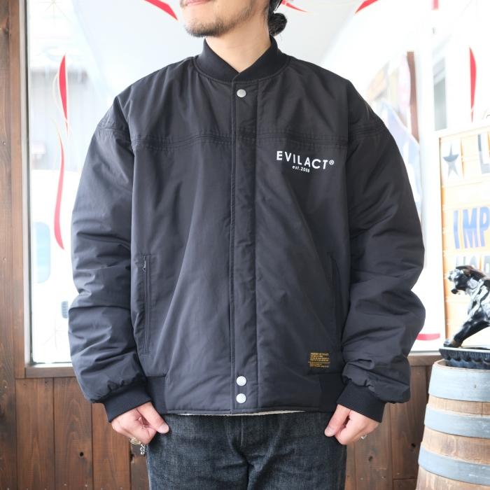 EVILACT イーブルアクト【EA26-ACT1-J01】【DERBY JACKET】ダービージャケット 中綿 ブルゾンの画像