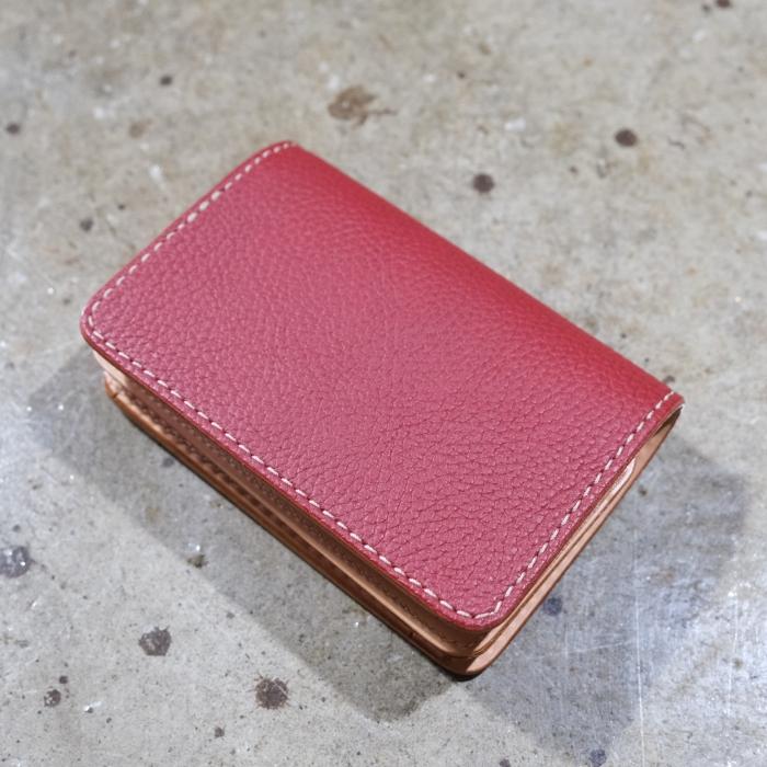 【美品　希少】FUNNYファニーミドルサイズ財布　オールレザー FUNNY ファニー【SUNSET BILLFOLD】≪シュリンクレザー≫ サンセット