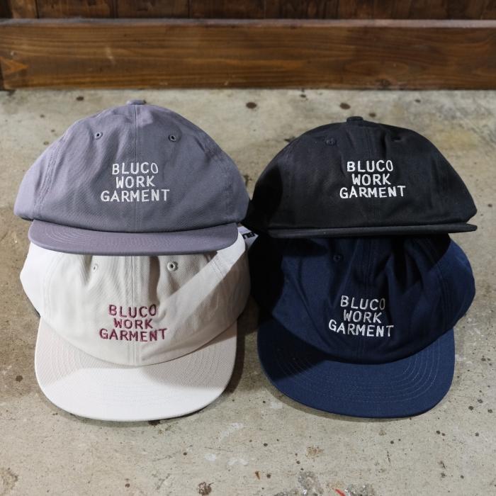 BLUCO ブルコ【161-61-043】【ツイルローキャップ -BLC-】6パネル 帽子