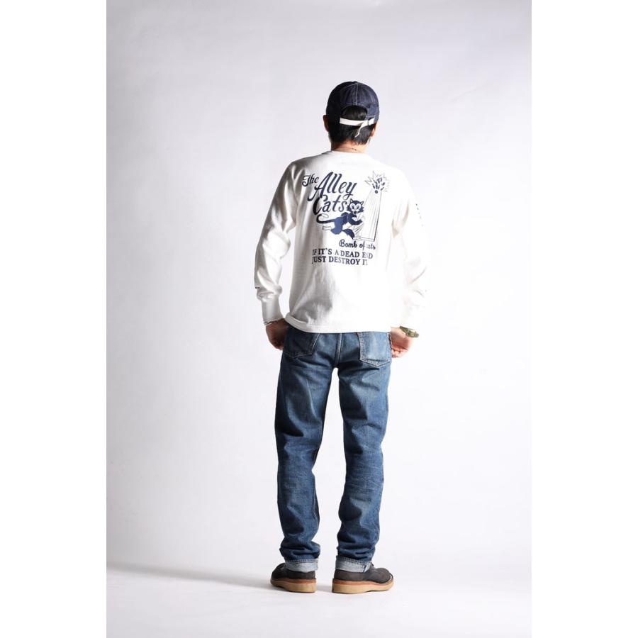 WESTRIDE ウエストライド【24-05】【PT.L.TEE】プリント長袖Tシャツ 