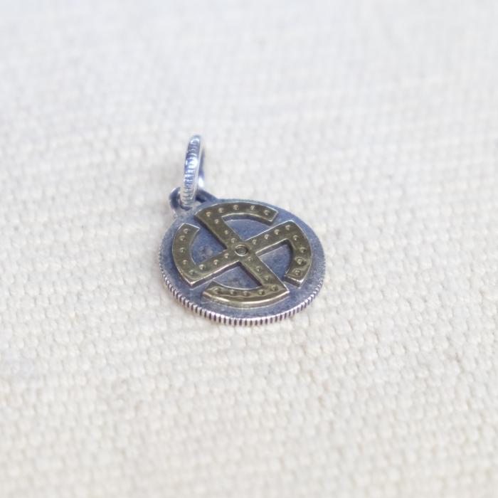 STAMP WORKS スタンプワークス【SWP-015】【Swastika Pendant】≪Brass