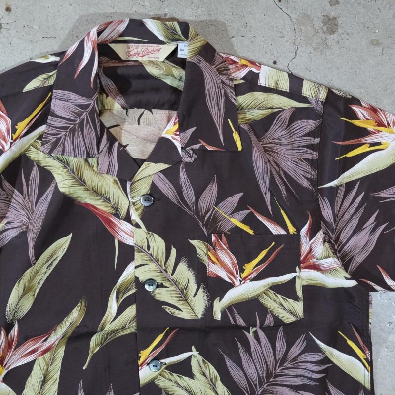 TROPHY CLOTHING トロフィークロージング【TR24SS-407】【Duke Hawaiian S/S Shirt】デュークハワイアンS/Sシャツ レーヨンシャツ｜lahaina-mie｜06
