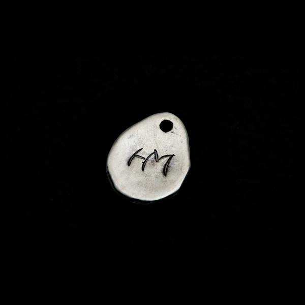 MOTO イーグルスタンプ ハンドメタル MサイズK24 SV MOTOR NEW VINTAGE モーター【MT-01】【EAGLE STAMPED PENDANT