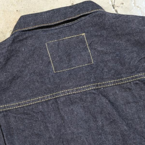 ポイント10倍！！STUDIO D'ARTISAN ステュディオ・ダ・ルチザン【SD-412】【100番台2ndタイプデニムジャケット】Gジャン 15oz ワンウォッシュの画像