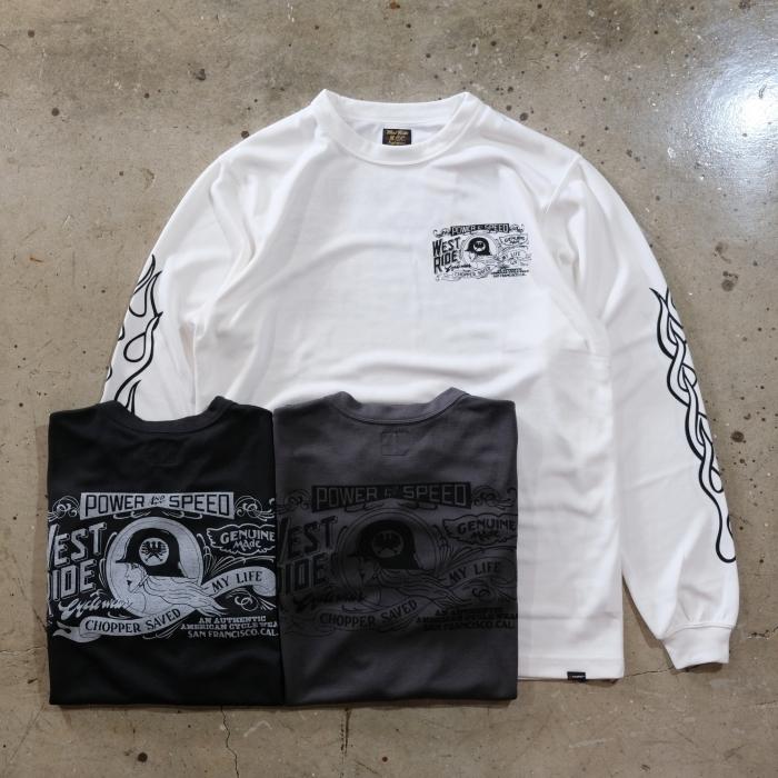 WESTRIDE ウエストライド【POWER DRY LONG TEE-2】≪POWER AND SPEED