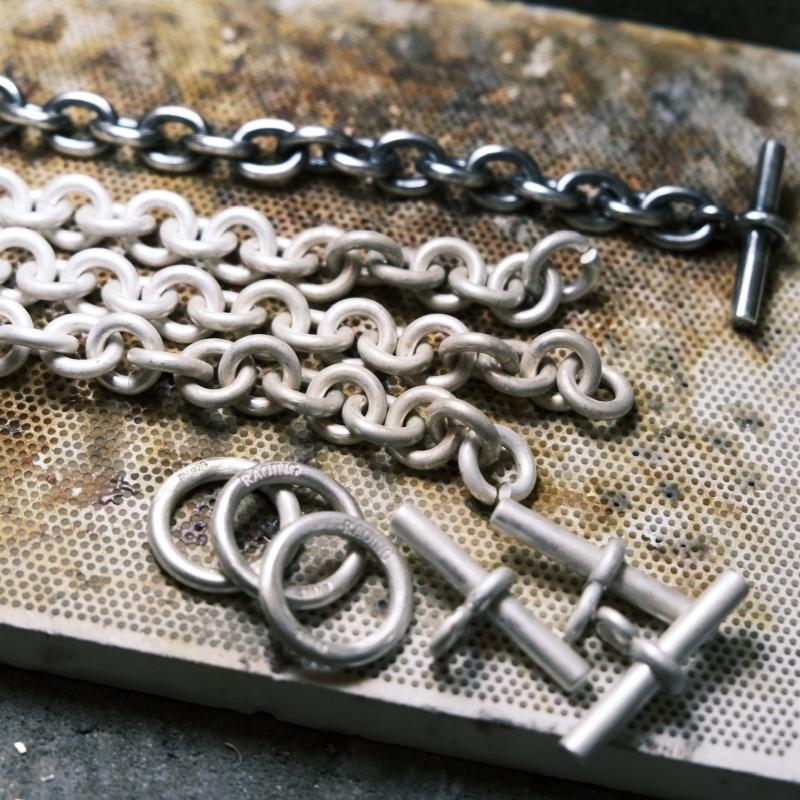 RAOING ローイング【3MM Chain Bracelet】≪23cm≫ 3mmチェーン