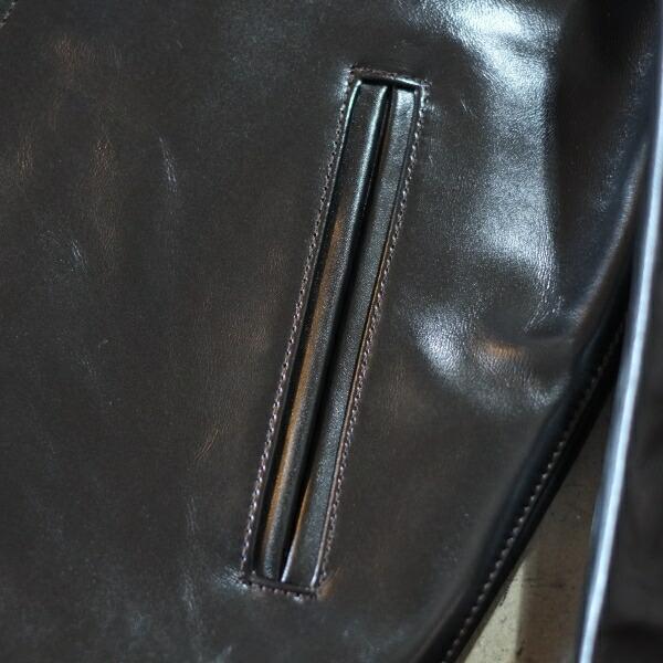Y'2 LEATHER ワイツーレザー【PR-64】【VINTAGE HORSE  LIGHT SINGLE BREASTED JACKET≪BLACK≫】≪44XXL/46XXL≫シングルライダースジャケットの画像
