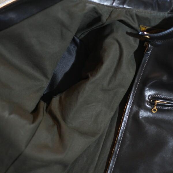 Y'2 LEATHER ワイツーレザー【PR-64】【VINTAGE HORSE  LIGHT SINGLE BREASTED JACKET≪BLACK≫】≪44XXL/46XXL≫シングルライダースジャケットの画像