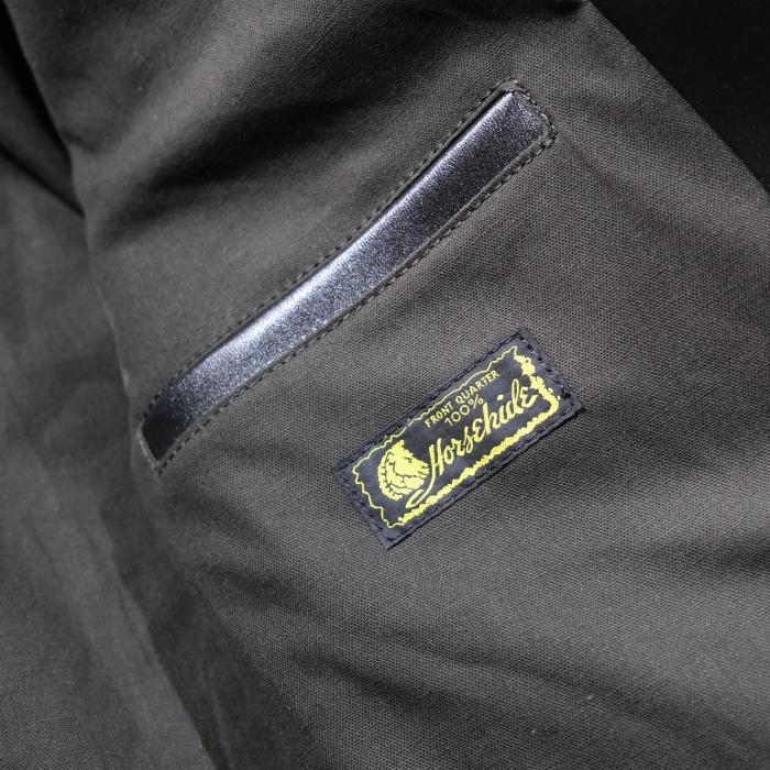 Y'2 LEATHER ワイツーレザー【PR-64】【VINTAGE HORSE  LIGHT SINGLE BREASTED JKT≪BLACK(TEA-CORE)≫】ビンテージホースライト シングルライダースジャケットの画像