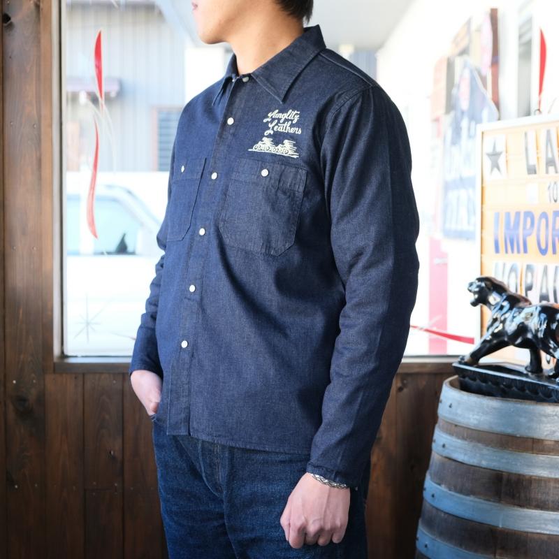 Langlitz Leathers ラングリッツレザーズ【Denim Long Sleeve Work