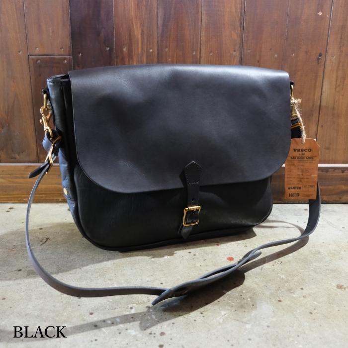 VASCO ヴァスコ【VS-248L】【LEATHER POSTMAN SHOULDER BAG -LARGE