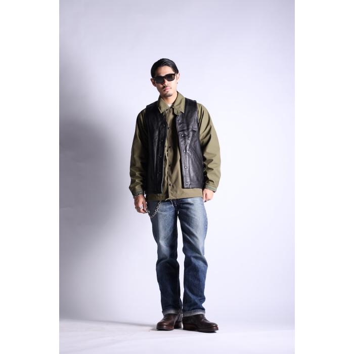 CYCLE NUT GARMENT サイクルナットガーメント【PAN-AM VEST】レザー