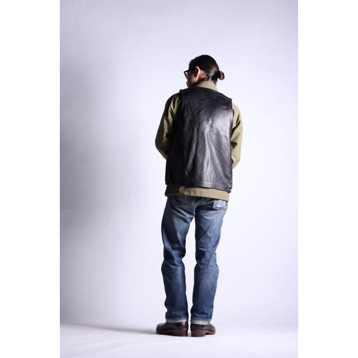 CYCLE NUT GARMENT サイクルナットガーメント【PAN-AM VEST】レザー