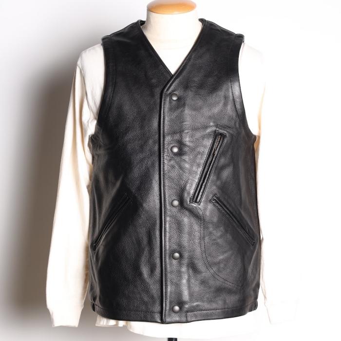 CYCLE NUT GARMENT サイクルナットガーメント【PAN-AM VEST】レザー