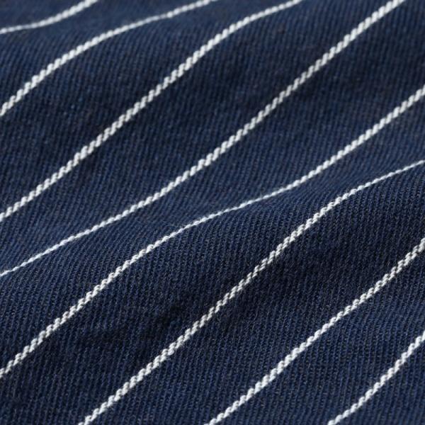 HEADLIGHT  ヘッドライト【HD15647】【HEADLIGHT 8oz. SPECIAL WOVEN STRIPE DENIM WORK COAT】ウーブンストライプカバーオール ワークコート 日本製 COTTON100%の画像