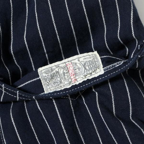 HEADLIGHT  ヘッドライト【HD15647】【HEADLIGHT 8oz. SPECIAL WOVEN STRIPE DENIM WORK COAT】ウーブンストライプカバーオール ワークコート 日本製 COTTON100%の画像