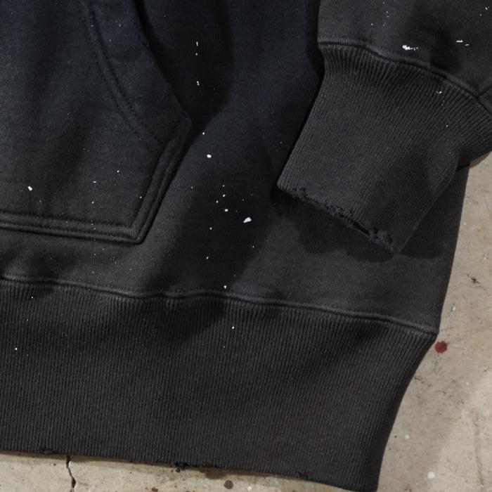 WHITESVILLE ホワイツビル【WV69583】【ATTACHED HOOD PARKA AGED MODEL】後付けスウェットパーカー フーディ エイジングモデル 加工 プリント 日本製_11
