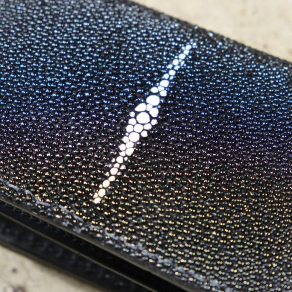 FUNNY ファニー【SUNSET BILLFOLD】≪ポインテッド・スティングレイ≫ サンセットビルフォード ミドルウォレット エイ革の画像