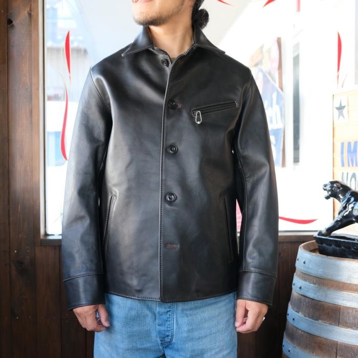 Y'2 LEATHER ワイツーレザー【FC-77】【FADED HORSE CAR COAT】≪44XXL