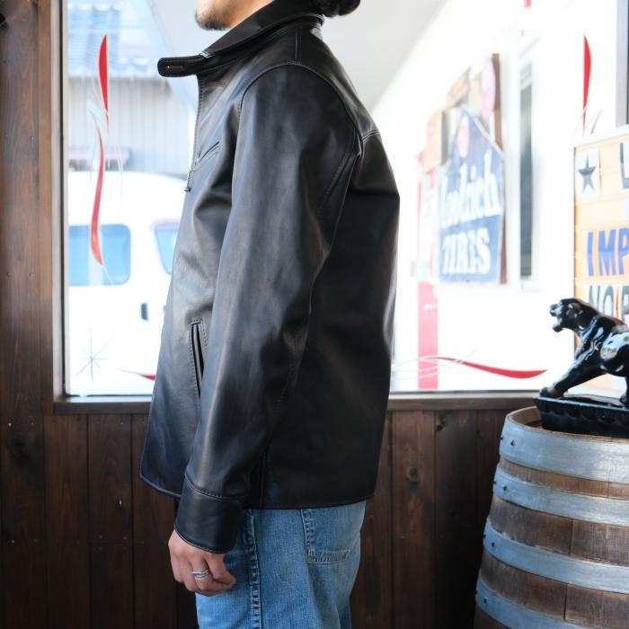 Y'2 LEATHER ワイツーレザー【FC-77】【FADED HORSE CAR COAT】≪44XXL