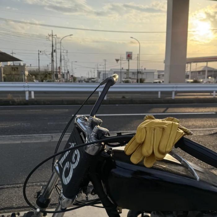 SIGNAL GLOVE グローブ チョッパー パン ナックル トライアンフ SIGNAL GLOVE シグナルグローブ モーターサイクルグローブ レザー