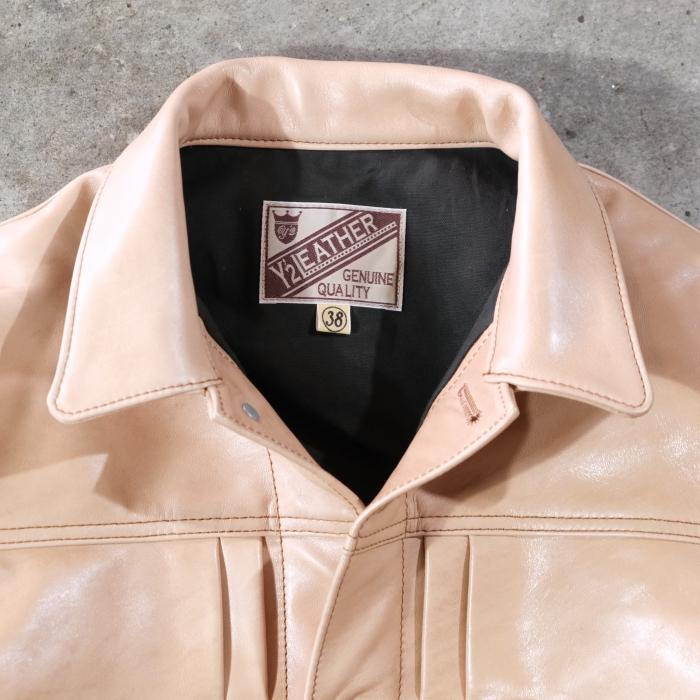 Y'2 LEATHER ワイツーレザー【KB-140-T】【PERSIMMON TANNIN DYED