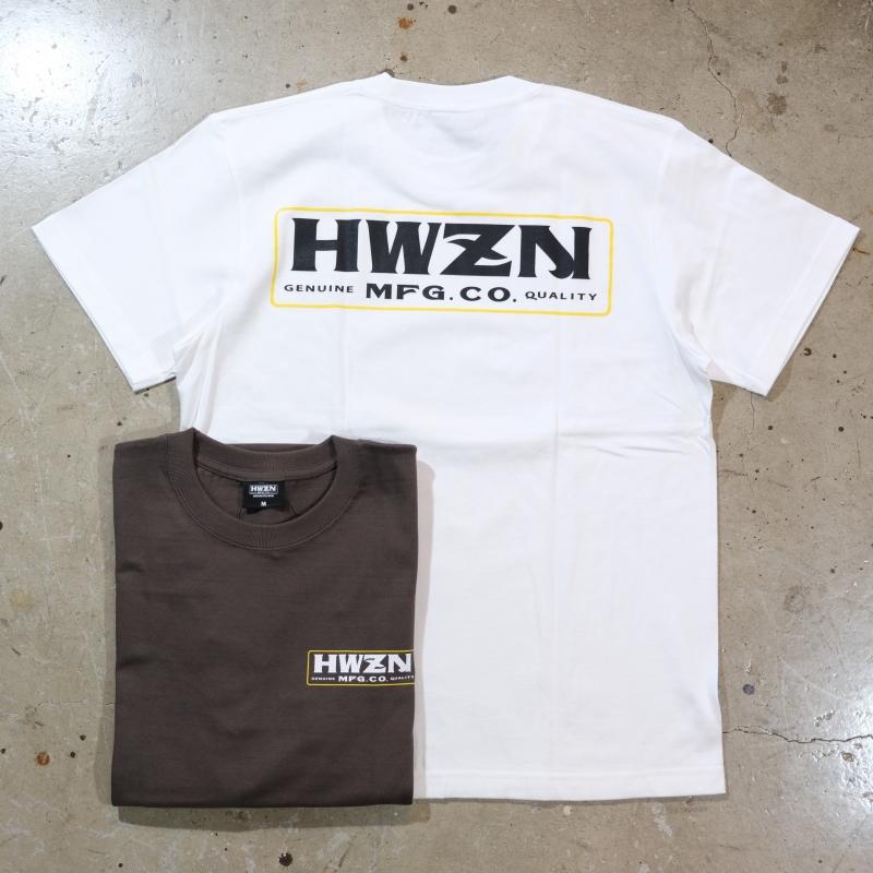 HWZNBROSS ハウゼンブロス【BOX LOGO S/S TEE SHIRTS】ボックスロゴT