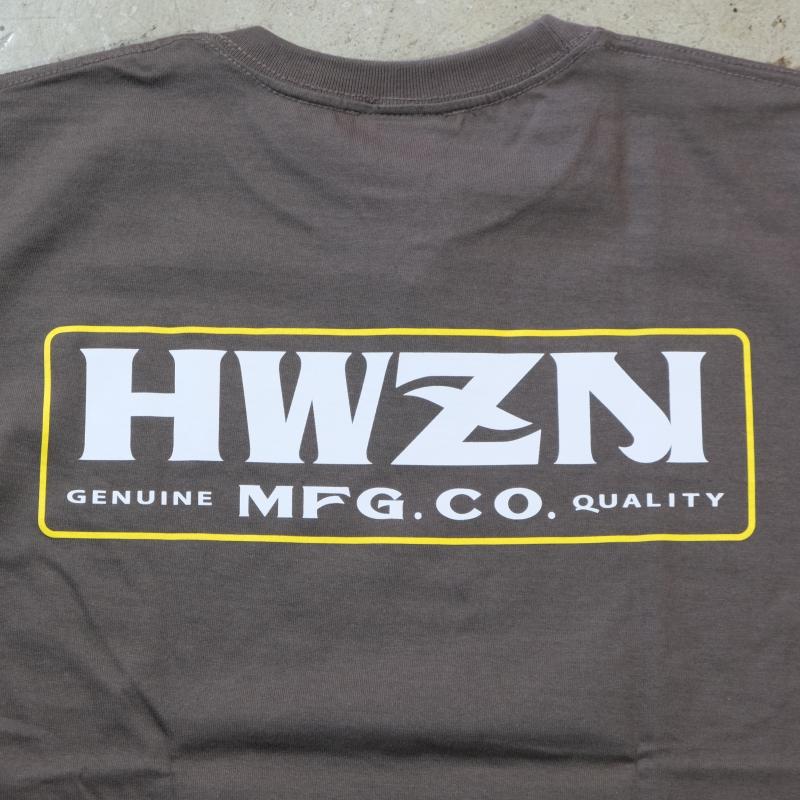HWZNBROSS ハウゼンブロス【BOX LOGO S/S TEE SHIRTS】ボックスロゴT