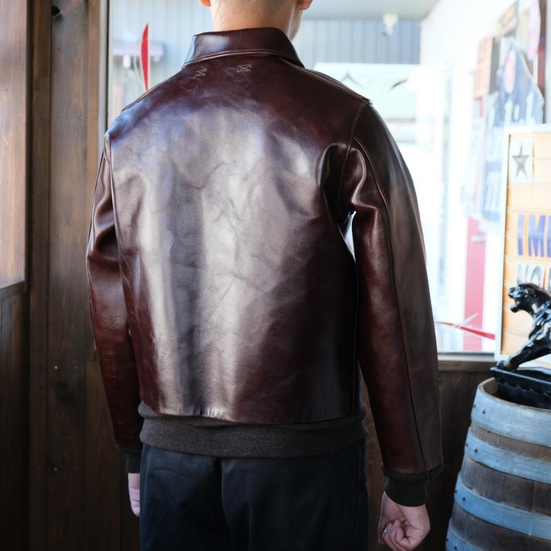 Y'2 LEATHER ワイツーレザー【A-2】【PULL UP HORSE Type A-2】プルアップホース Type A-2 馬革 革厚約1.6ｍｍ 日本製の画像