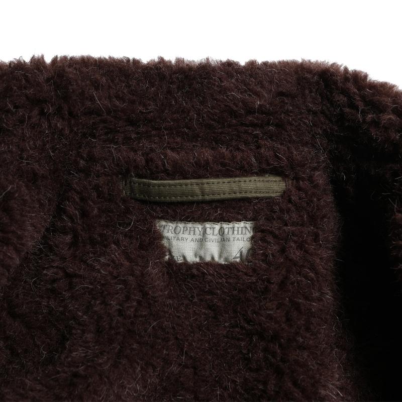 TROPHY CLOTHING トロフィークロージング【N-1 TR.mfg.Jacket】N-1デッキジャケット ミリタリー アルパカウール 日本製の画像