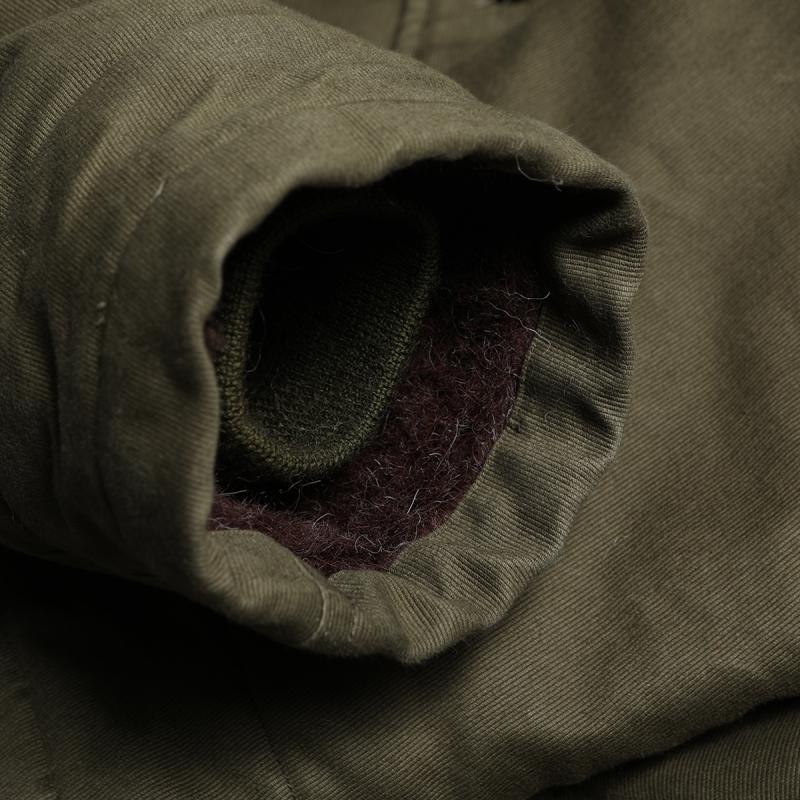 TROPHY CLOTHING トロフィークロージング【N-1 TR.mfg.Jacket】N-1デッキジャケット ミリタリー アルパカウール 日本製の画像
